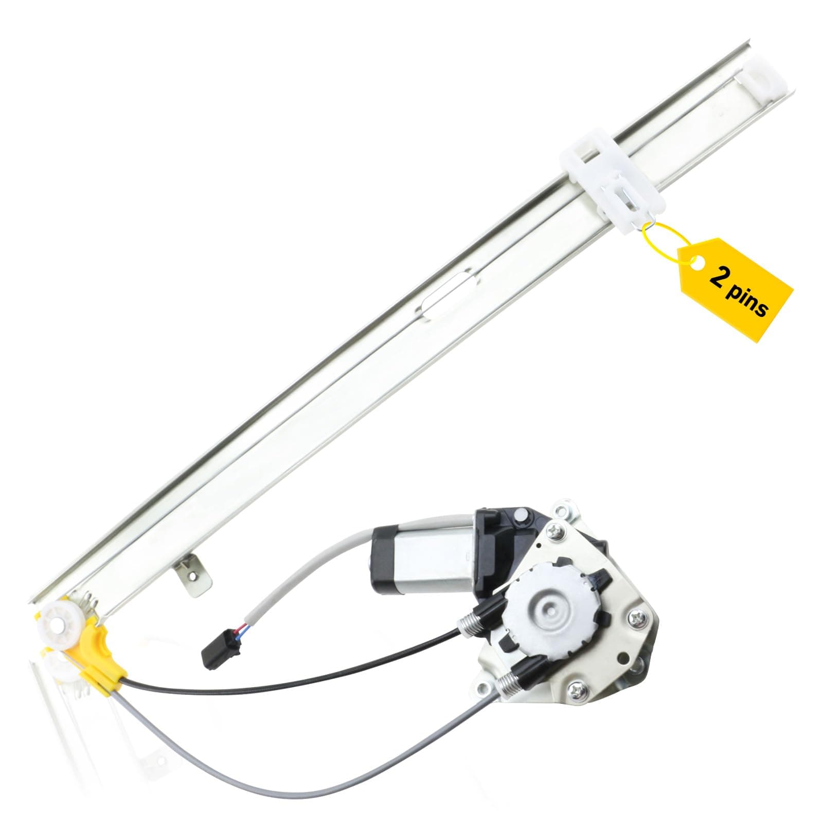 748-569 Rear Left Power Window Regulator w/Motor Assembly Compatible with 02-07 Jeep Liberty, 2002 2003 2004 2005 2006 2007 Driver Side Window Regulator Motor Replaces 748569 55360035AJ 68059647AB