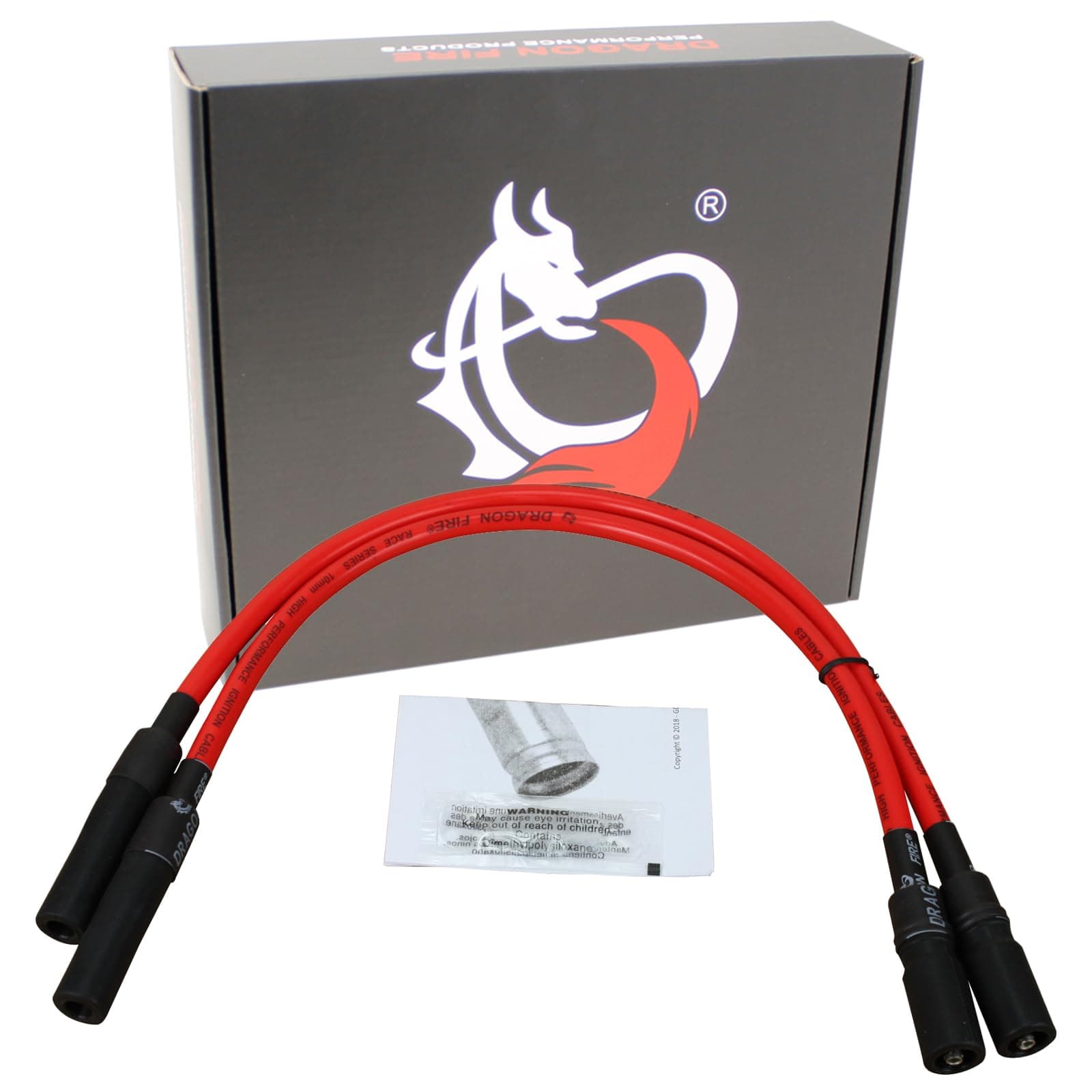 Dragon FIRE Performance Performance Spark Plug Wire Set for 1999-2008 Harley Davidson Touring Models OEM Fit PWJ238
