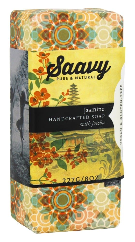 SAAVY SPO Soap Bar Jasmine, 8 OZ