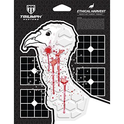Triumph Systems Threat Down Bleeding Targets - Reactive Target - Shooting Target - Reactive Splatter Target - Targets for Shooting