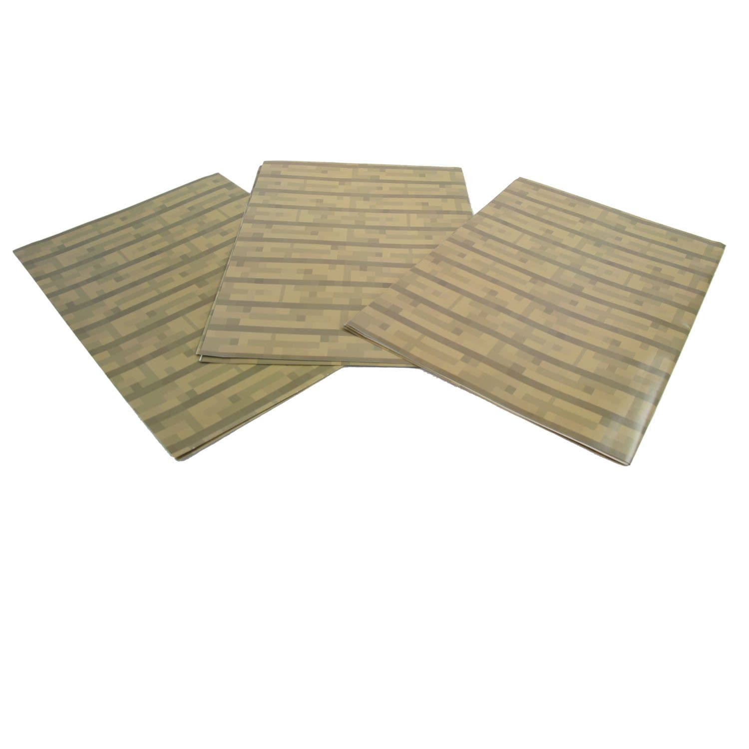 Spruce Wood Pixel Style Wrapping Paper