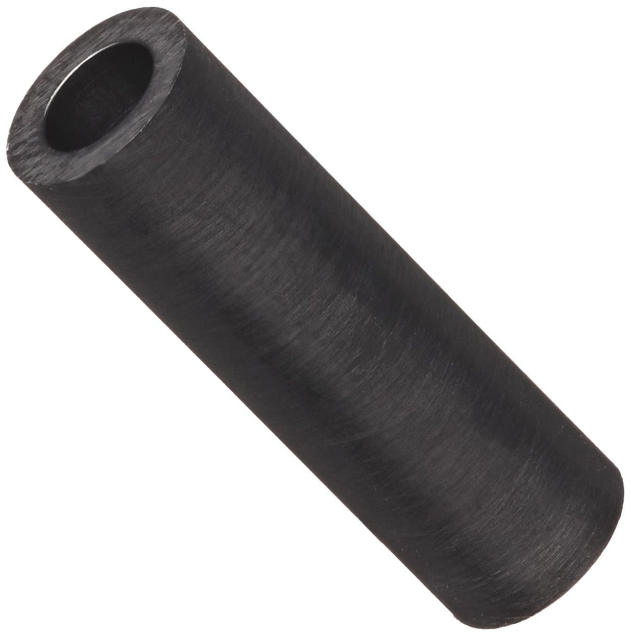 Micro Plastics 13SP217B 1/4 Nylon Round Spacer with 1/4-20 Screw Size, Black (Pack of 10)