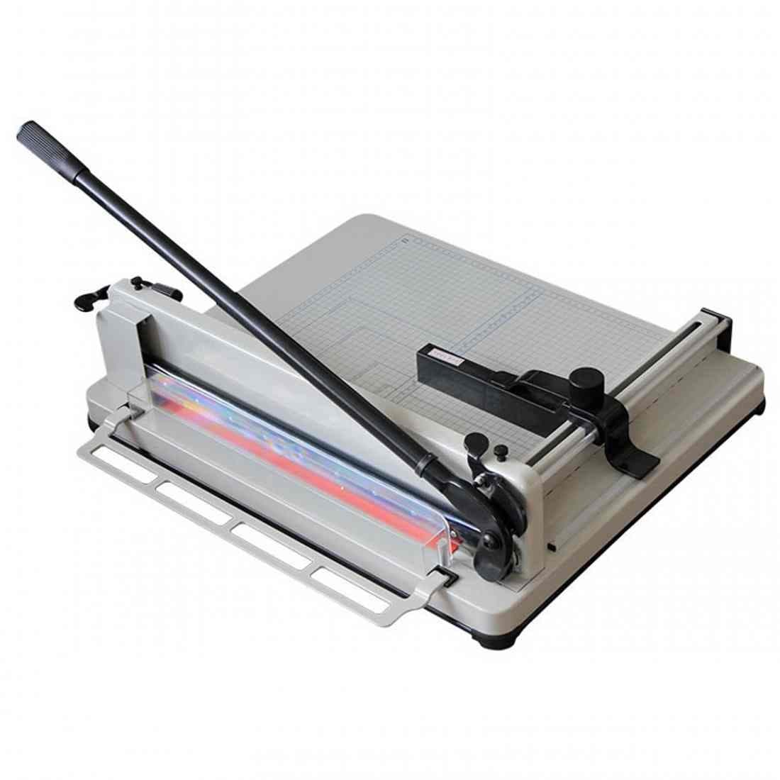 Desktop Manual Paper Cutter Machine Guillotine A3 Size Max Cutting Size 17.3inch, with Additional Spare Parts One Blade Stick and One Cutting Blade