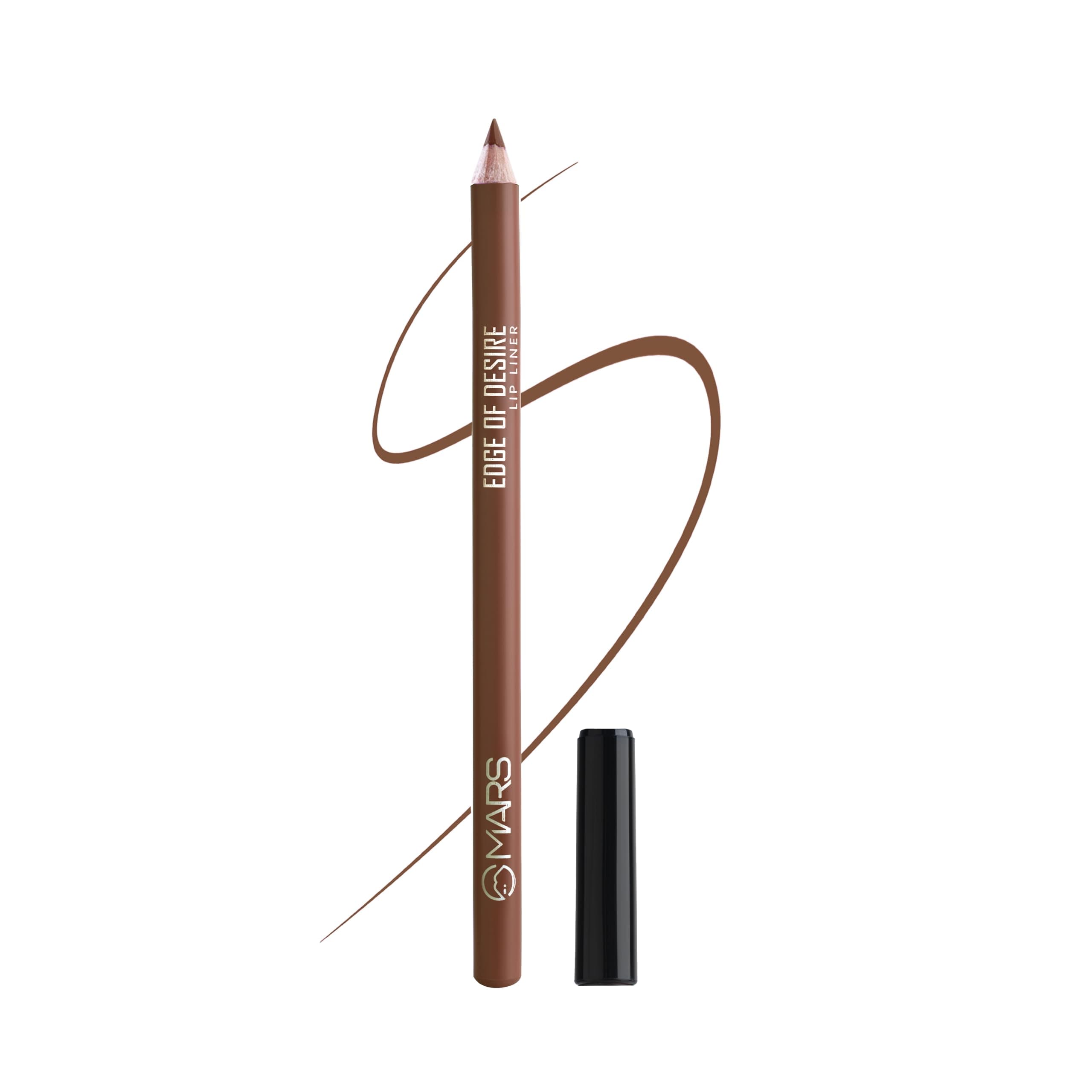 Matte Lip Liner | One Swipe Smooth Application | Long Lasting Lip Pencil (1.4gm) (12-BROWN MOCHA)