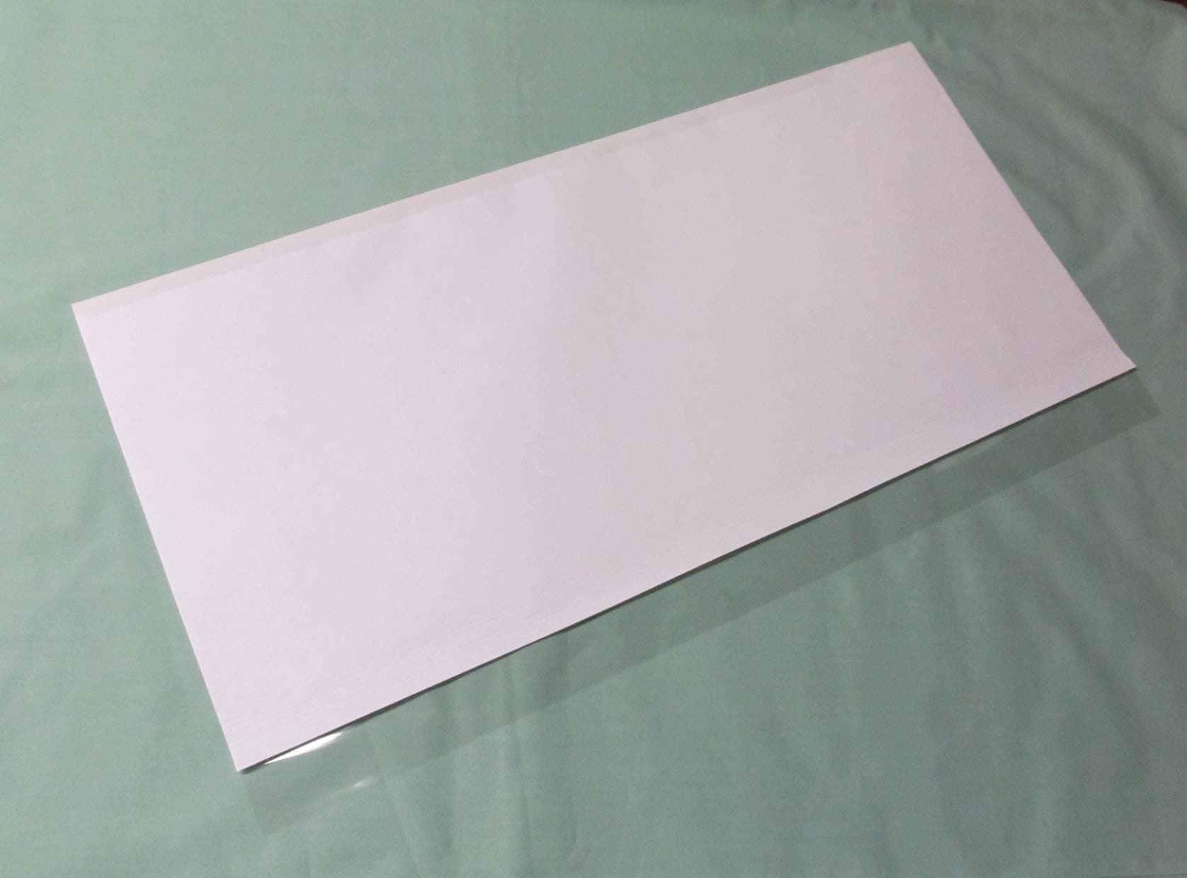 5 Pack 12" x 26" Brodart Just-A-Fold III Archival Book Covers - Adjustable, Clear Mylar