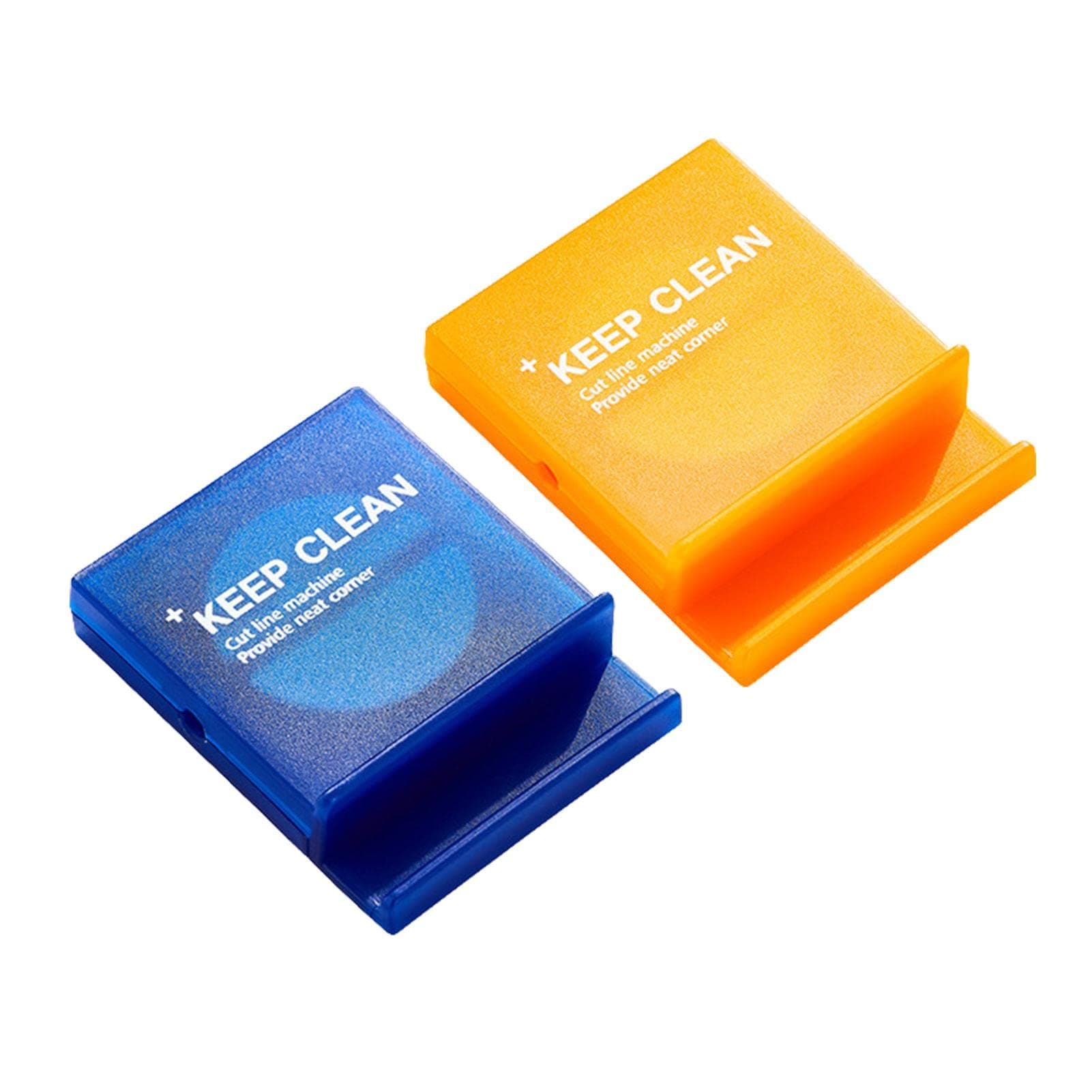 Cable Tidy - Headphone Holder Box | Durable Rotating Cord Winder Cable Data Cable Charging Wires And Small Accessories (Orange And Blue)