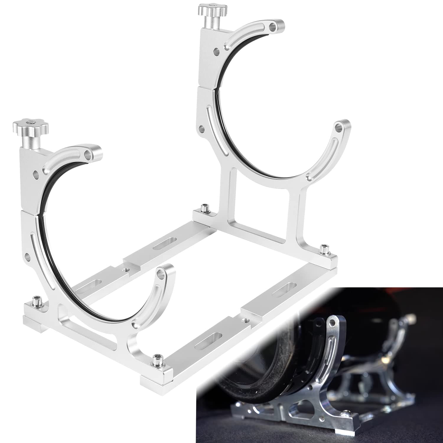 Nitrous Oxide Nos Billet Aluminum Single Bottle Holder Bracket