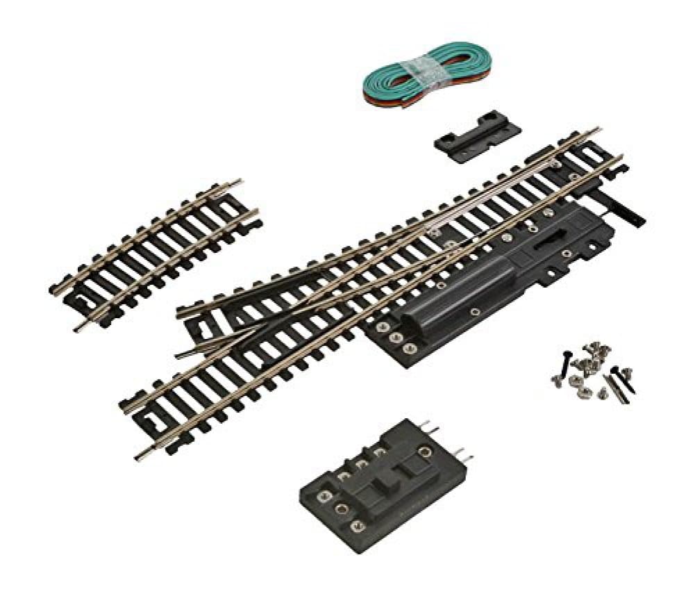 Life-Like Remote-Controlled 18" Radius Turnout-Code 100-Nickel Silver-Right Hand 433-3002 HO Scale Model Railroad - Track System
