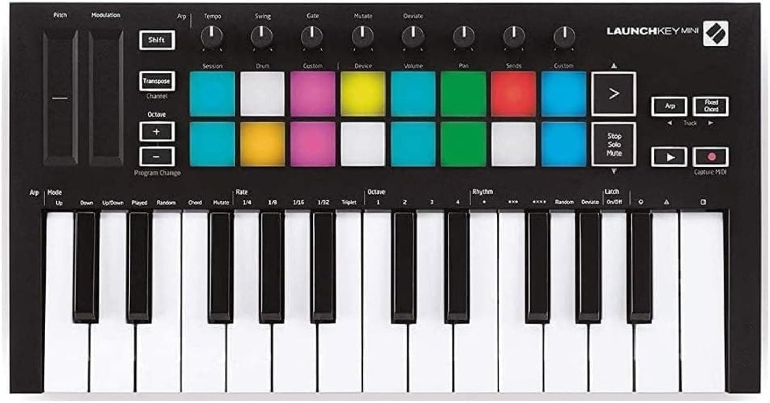 - Novation Launchkey Mini [MK3] 25-Mini-Key MIDI Keyboard