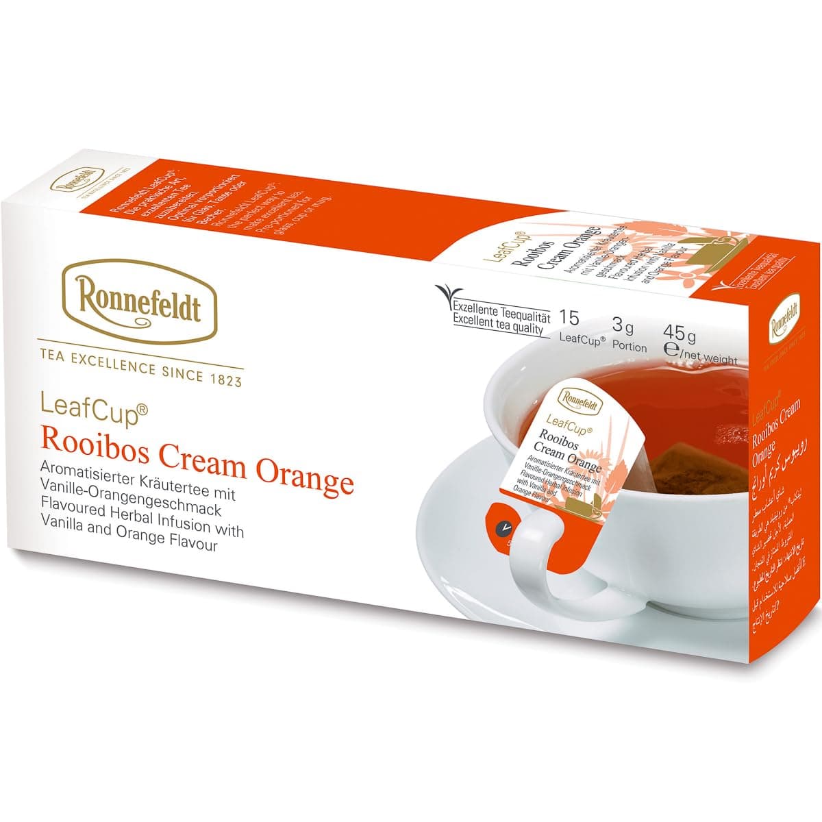Leafcup Cream Orange