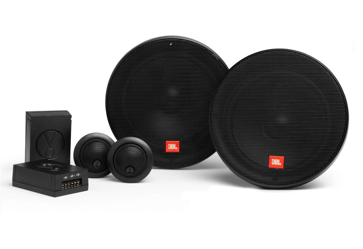 Stage2 604C 540 Watt a Pair 2 Way Components 6.5" Inch Crossover & tweeters