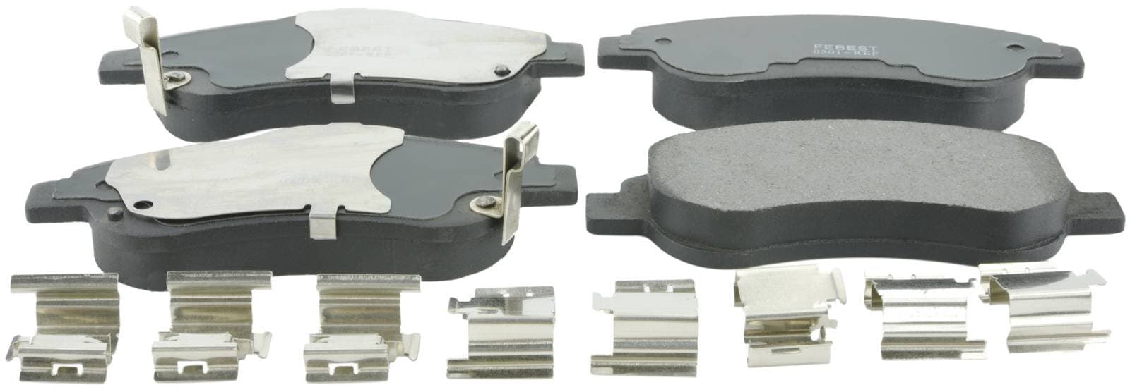 Pad Kit Disc Brake Front - Kit Febest 0301-REF Oem 45022-SWW-G01