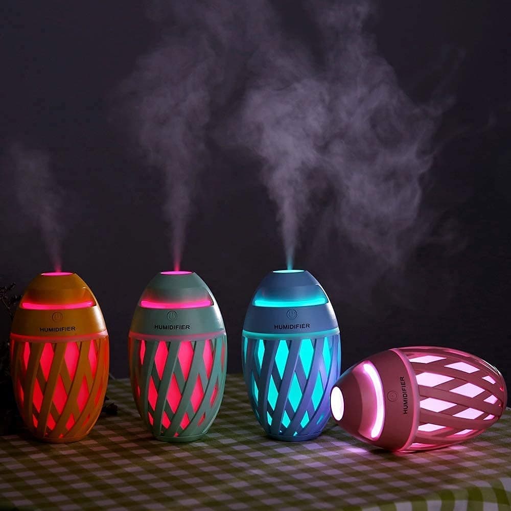 PRV ENTERPRISE® Lucky Cup Cool Mist Humidifiers Essential Oil Diffuser Aroma Air Humidifier with Led Night Light Colorful for Car, Office, Babies, air humidifiers for Room For Home