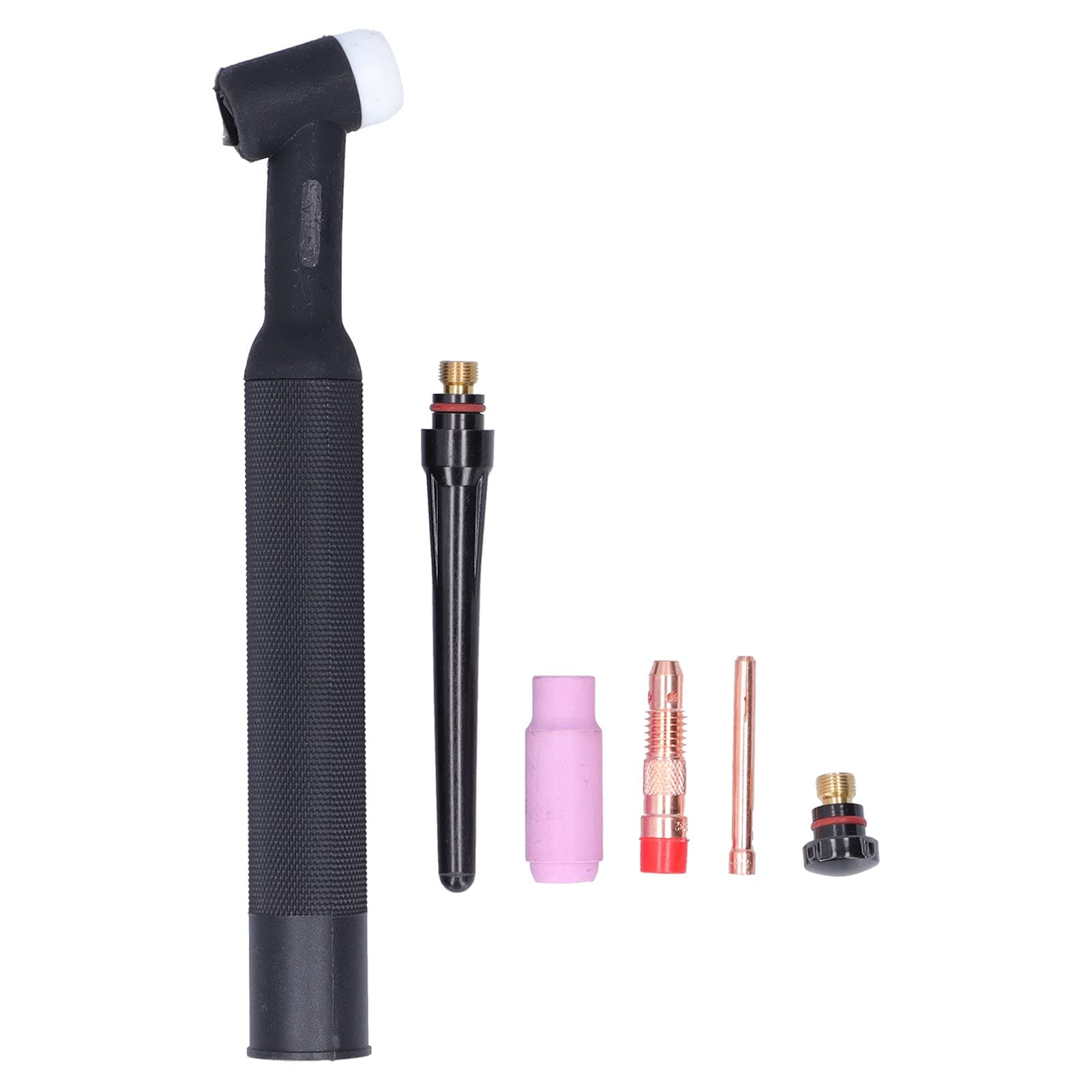 TIG Torchs Parts, Hardware Tools Replacement Accessories Welding Torch Head Set for Weld Gun for Miller(WP-26F)