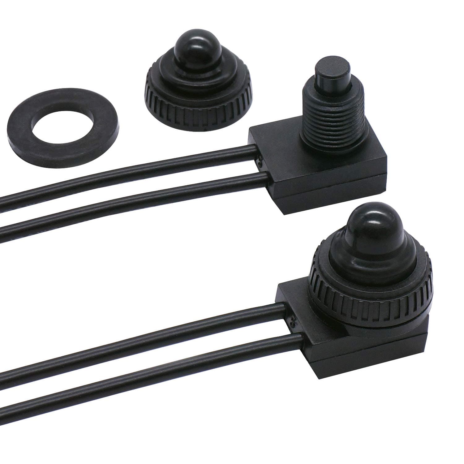 2PCS Waterproof RV Push Button Switch