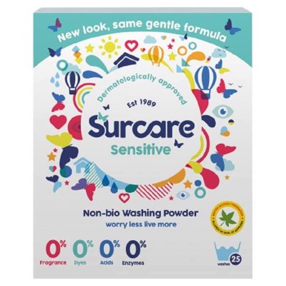 Surcare - Sensitive Non Bio Washing Powder