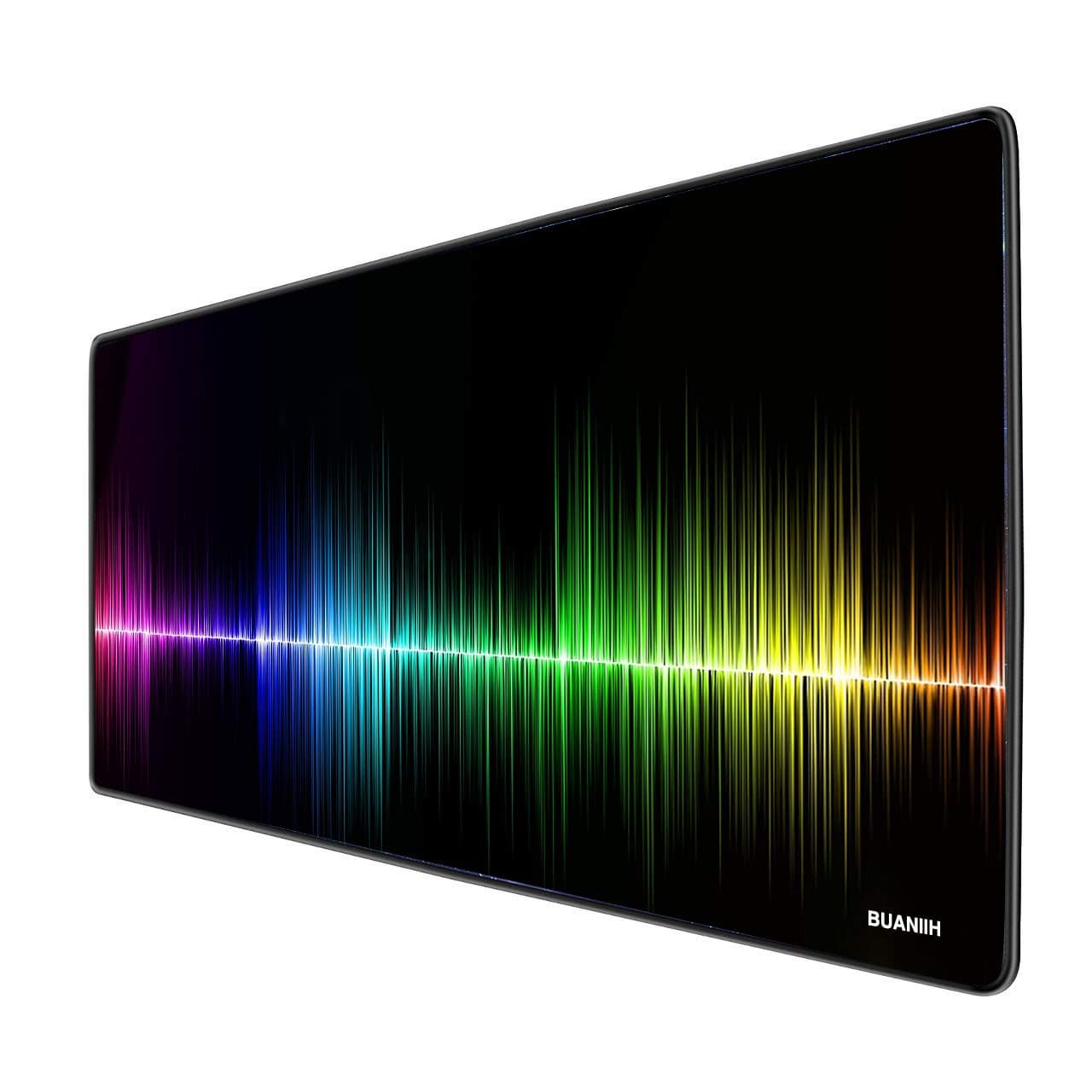 Extended Gaming Mouse Pad,Thick Large (27.6×11.8×0.12 inch) Computer Keyboard Mousepad,Non-Slip Rubber Base with Durable Stitched Edges, Designed for Maximum Control