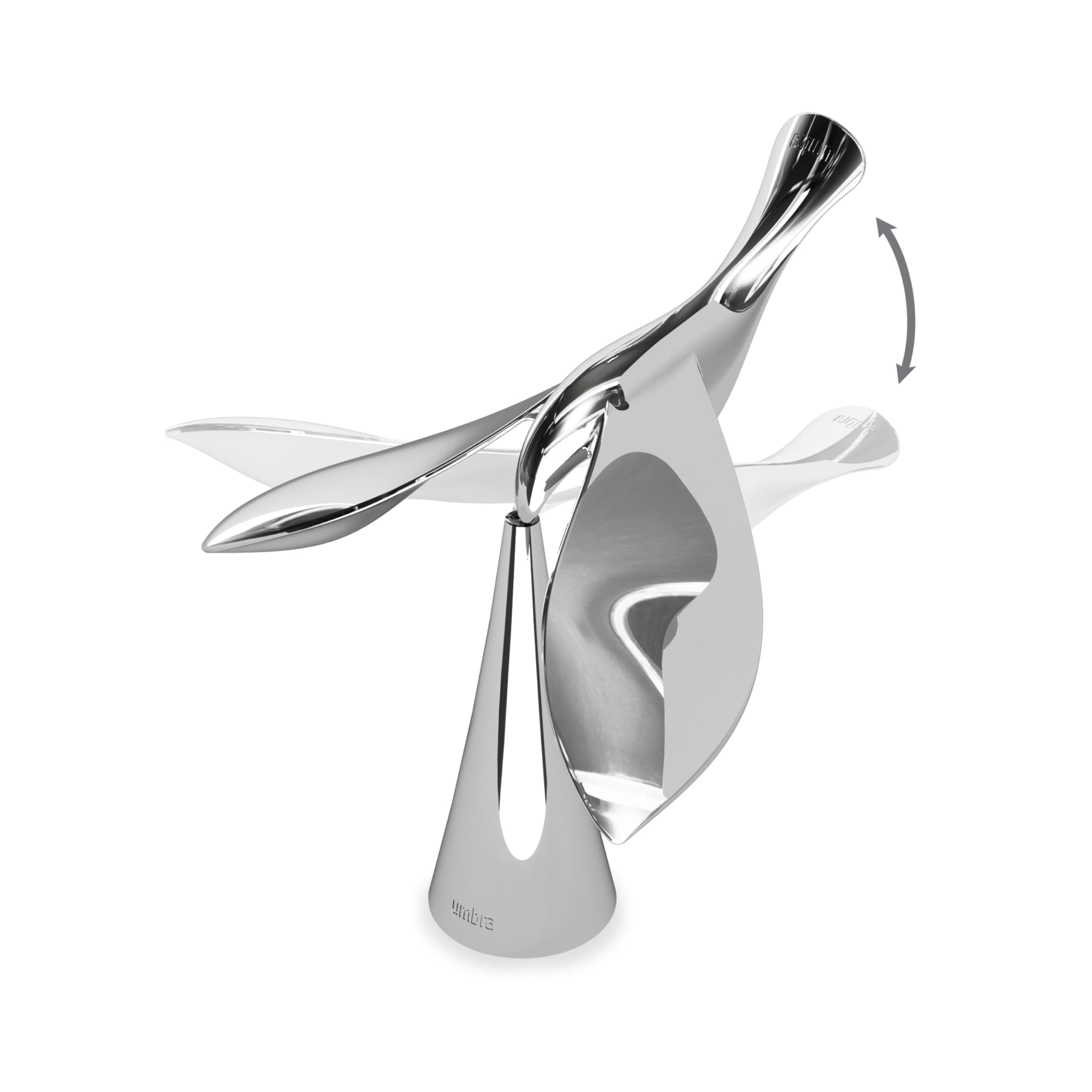Umbra Tipsy Bottle Opener, One Sized, Chrome