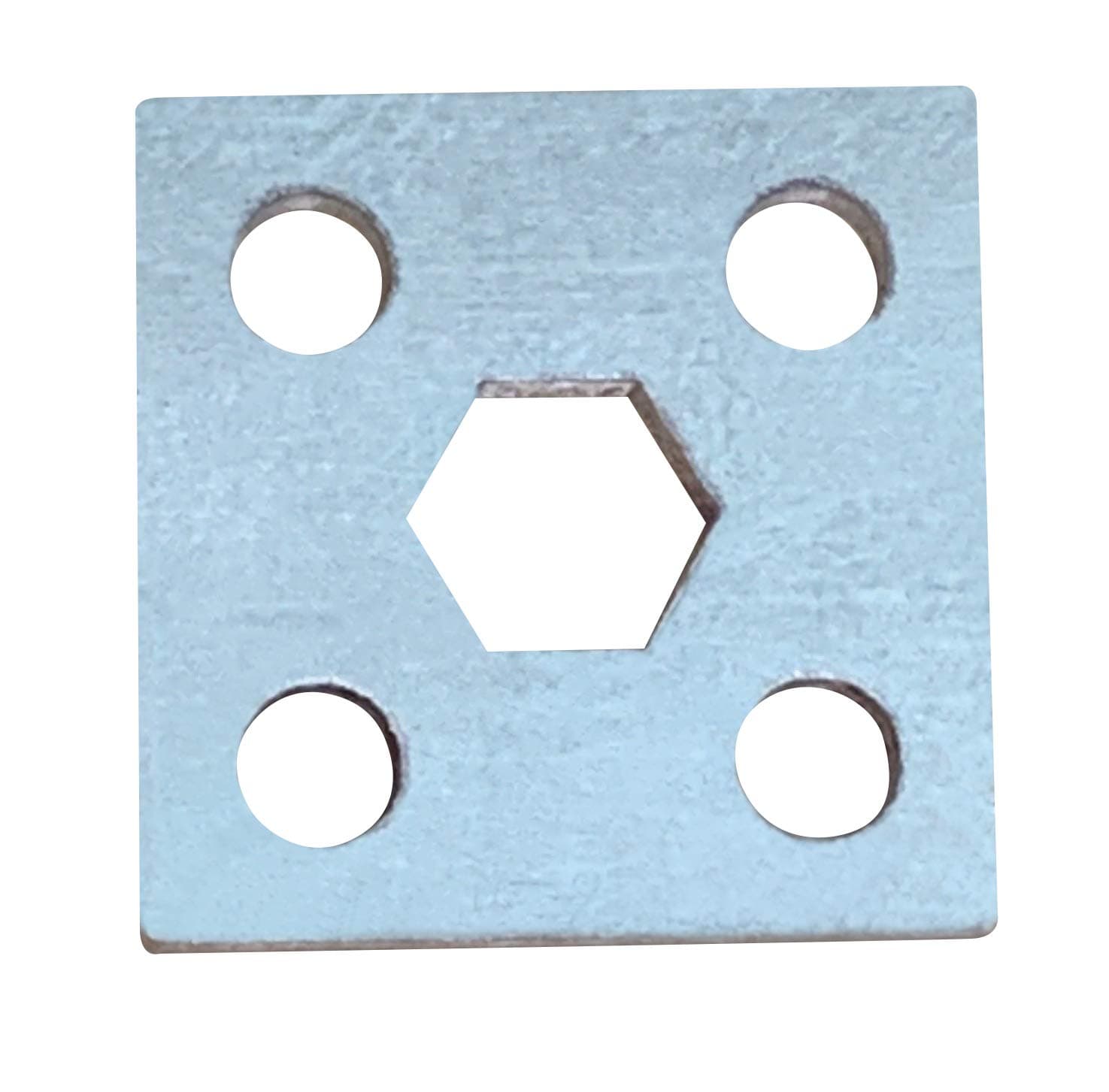 Hex Mounting Bracket for Accessories | Galvanized Steel with 7/16″ Hex Axle - Hardware, T Tool - Durable and Reliable Construction by Ultimation