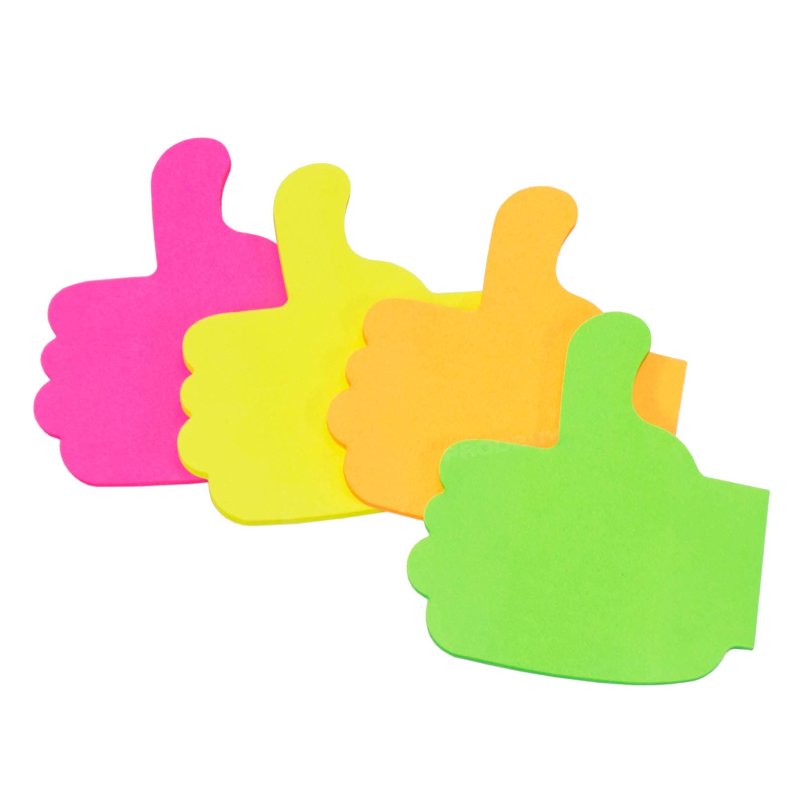 [Pack of 100] Thumbs Up 6cm Sticky Notes