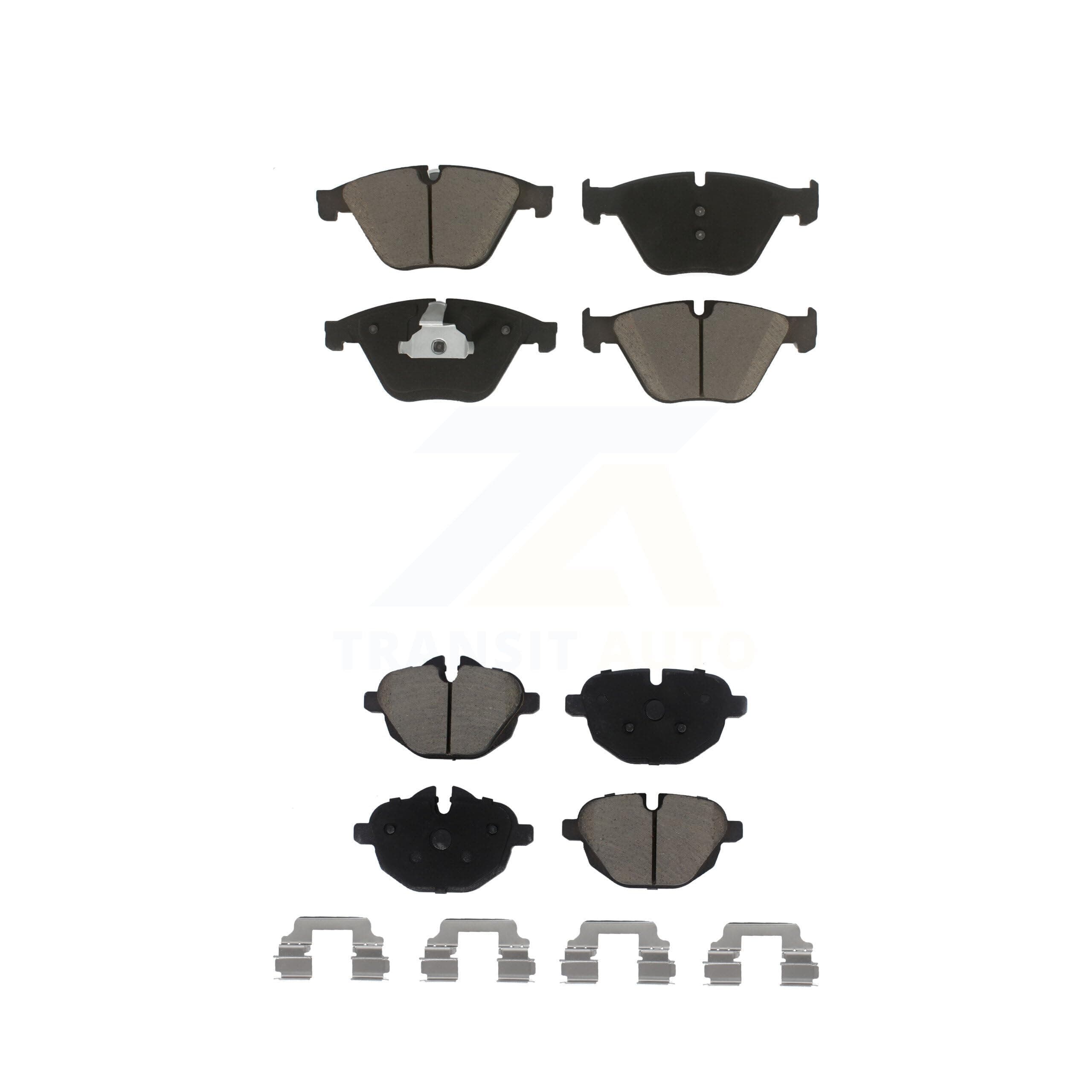 CMX Front Rear Ceramic Brake Pads Kit Replacement For BMW 535i xDrive 535d ActiveHybrid 5 528i KCX-100009