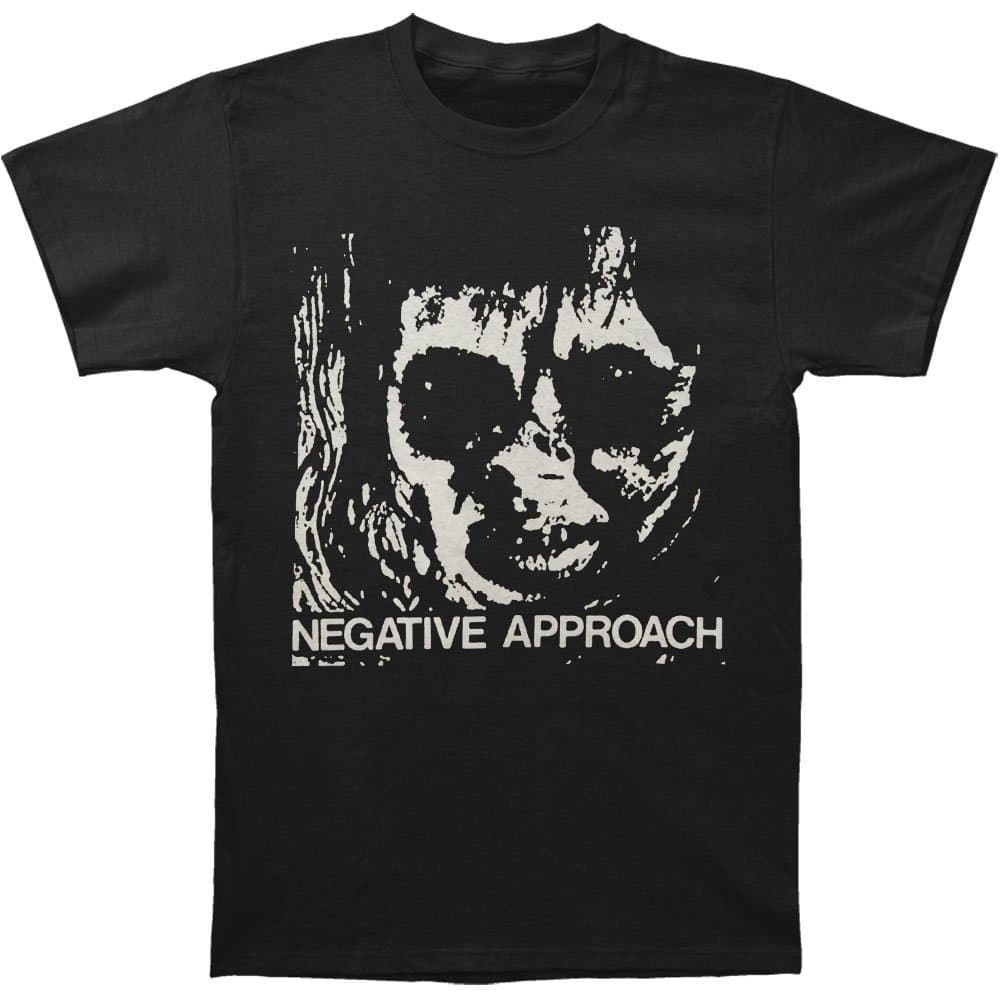 Negative Approach Men's T-shirt Black