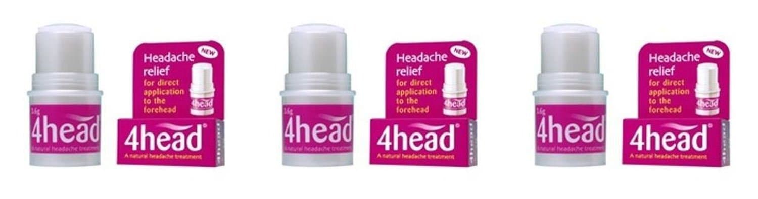 4Head 3.6g Stick (Pack of 3)