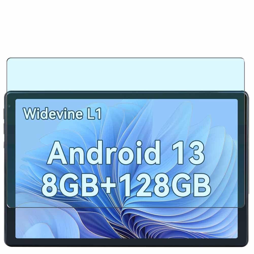 Puccy 2 Pack Anti Blue Light Screen Protector, compatible with Lville Cheerjoy HiGrace velorim OC101 Widevine L1 10.1" Tablet TPU Film Guard （ Not Tempered Glass Protectors ）