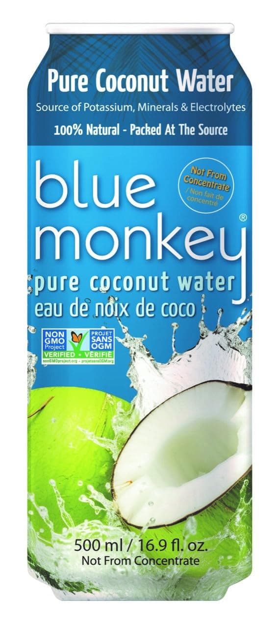 Blue Monkey 100% Coconut Water, 1.33-Pound (Pack of 24)
