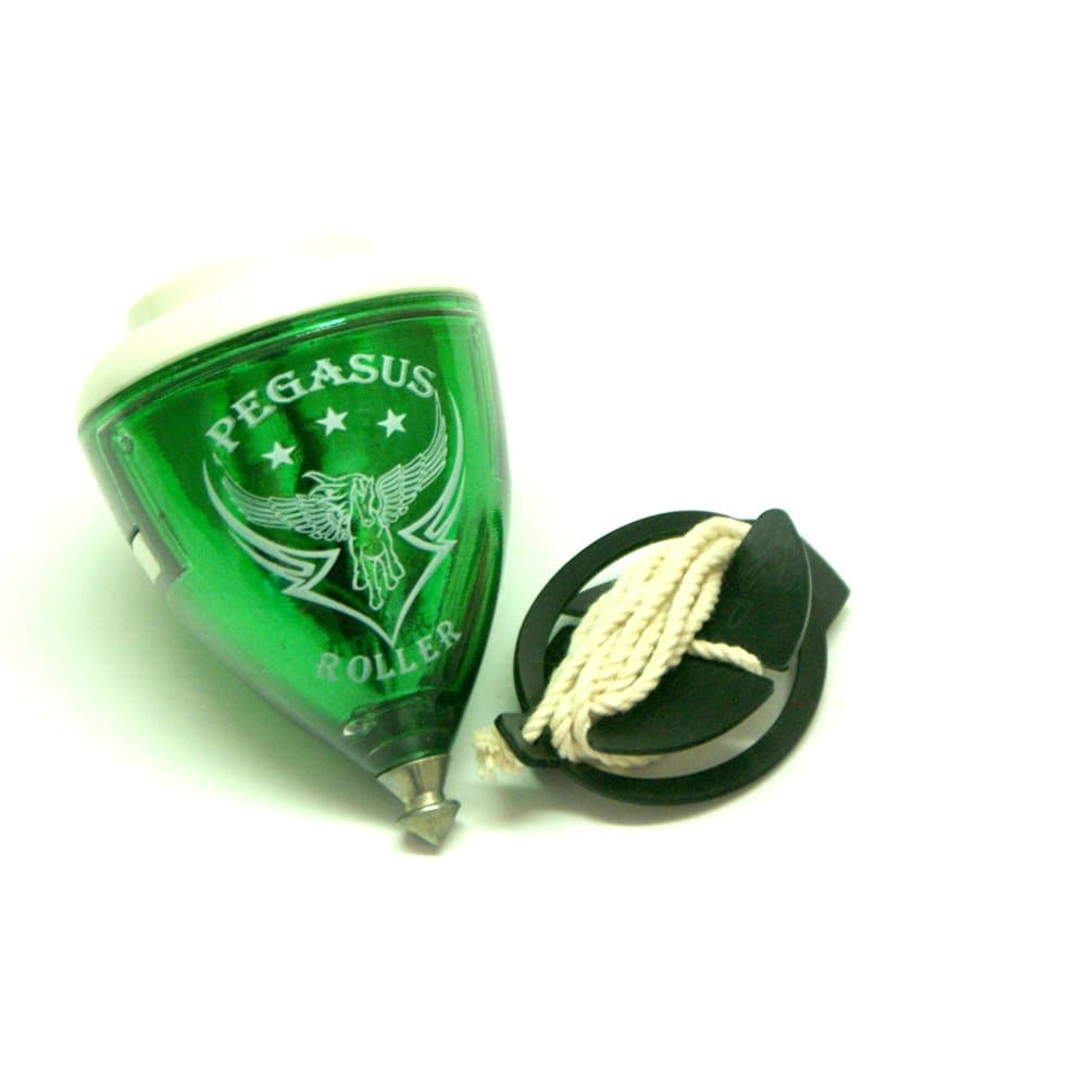 Spin Top Pegasus Roller - Bearing Tip SpinTop (Green)