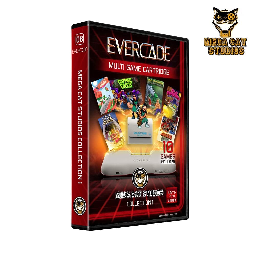 Evercade Mega Cat Studios Collection 1 Cartridge Electronic Games