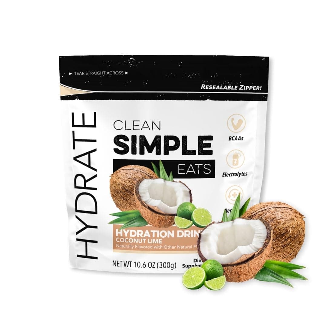 Clean Simple Eats Coconut Lime Hydration Drink Mix