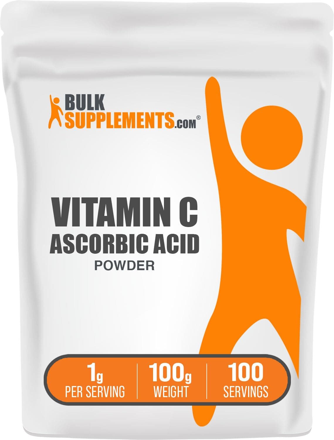 com Ascorbic Acid Powder | Vitamin C Supplement, 1g per Serving, 100g