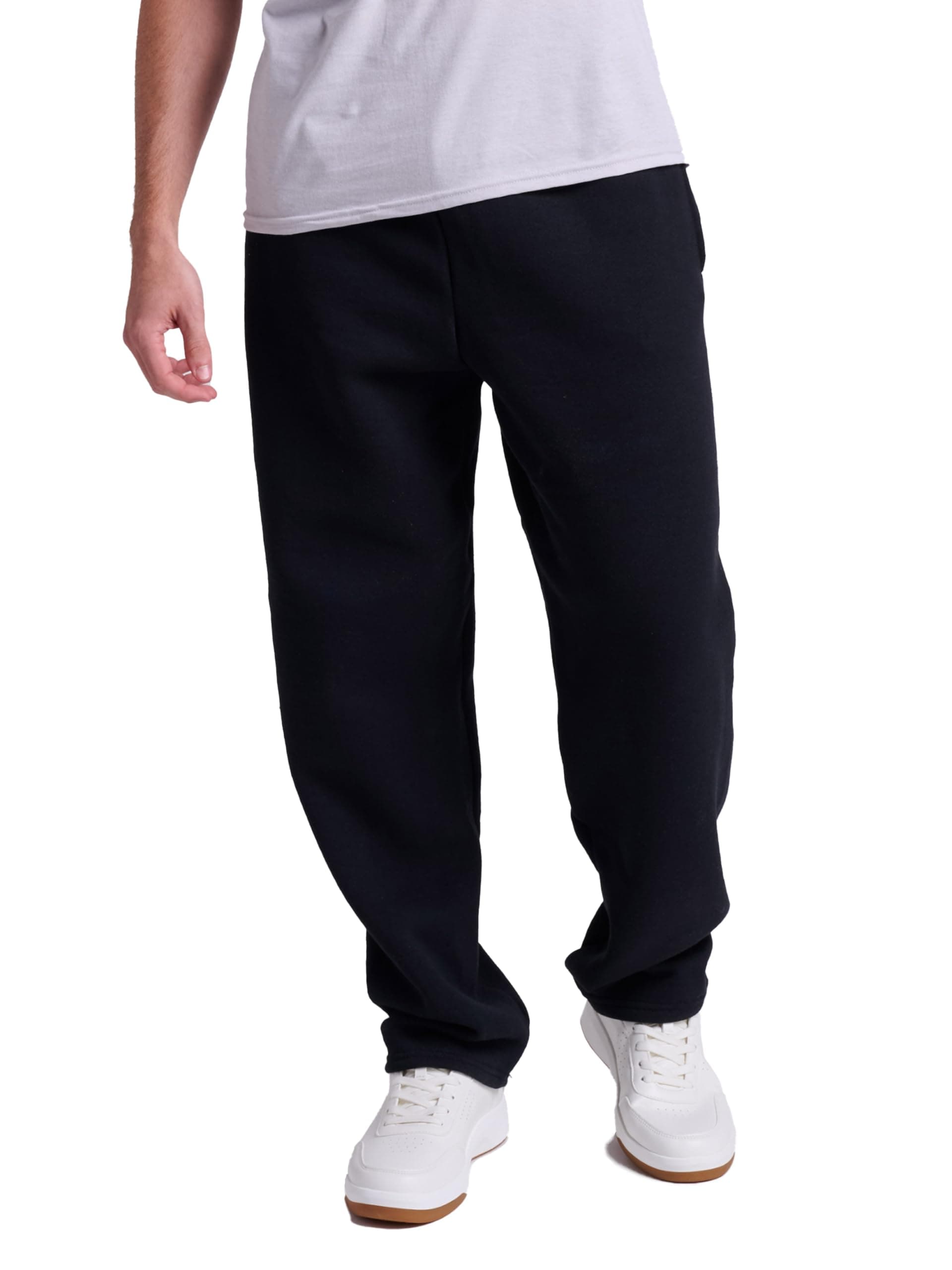 Men's Dri-Power Open Bottom Sweatpants with Pockets