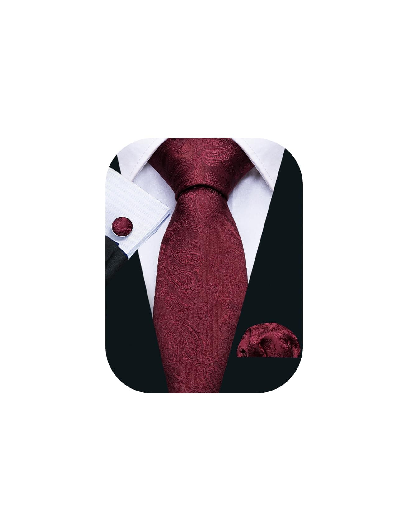 Paisley Tie Set Classic Mens