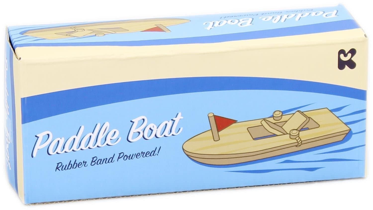 GiftLocal Rubber Band Powered Paddle Boat
