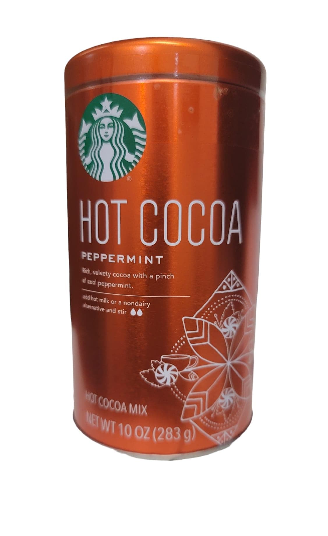 Starbucks Hot Cocoa Mix, Peppermint, 10-Ounce