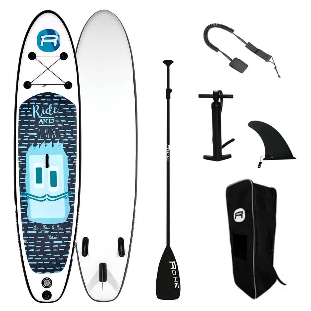 ROHE Pack Paddle Gonflable Kiddo - 320x76x15cm - Avec accessoires