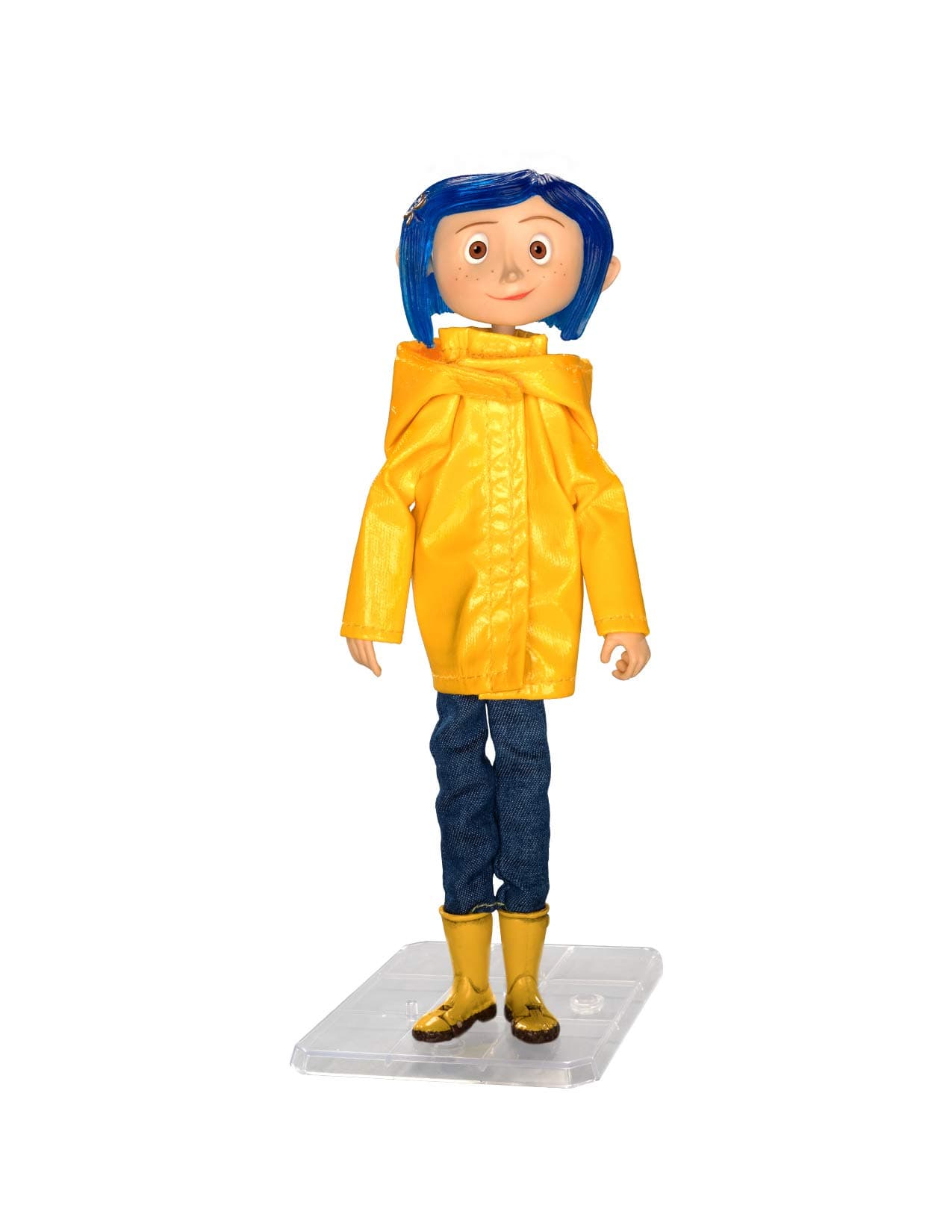 Coraline in Rain Coat