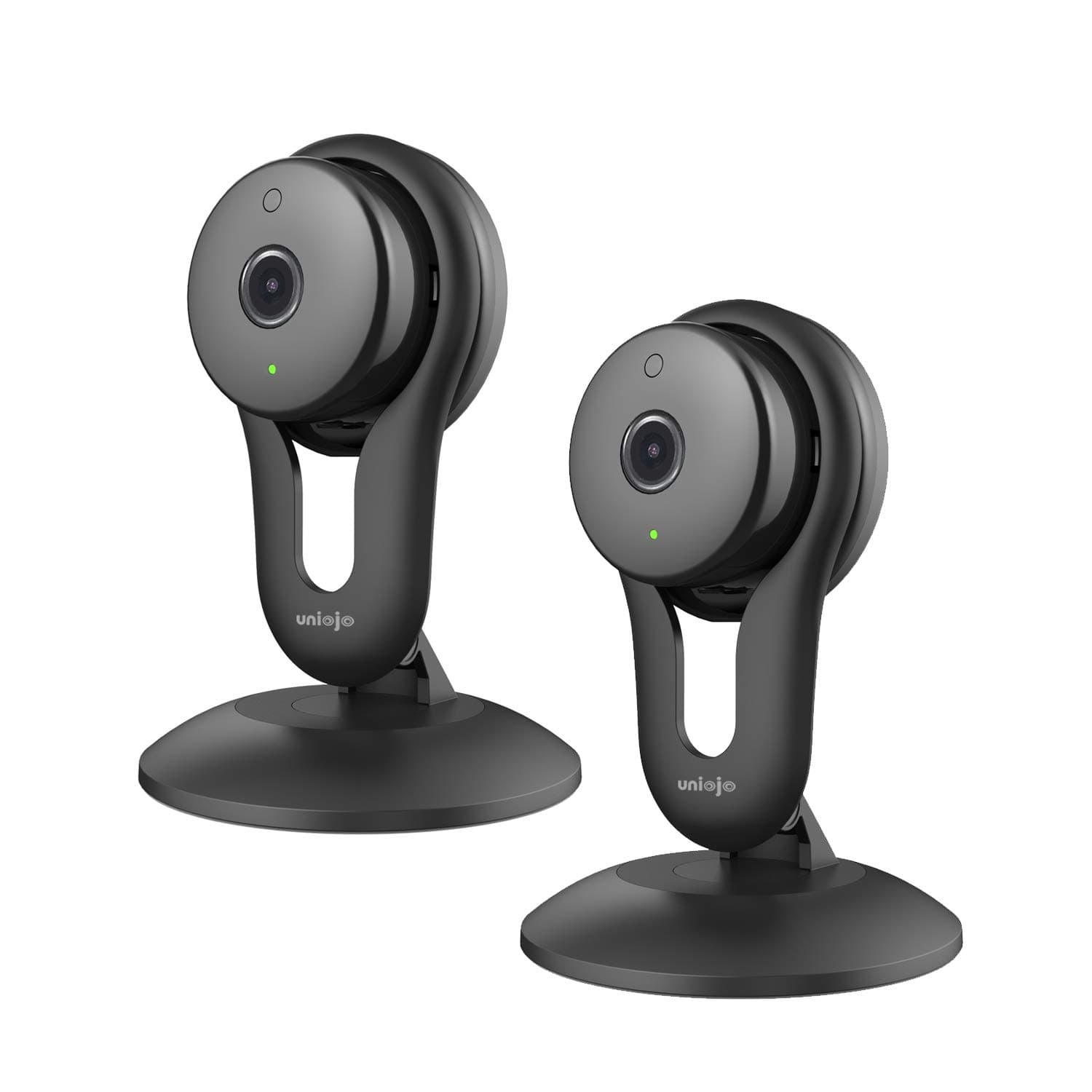WiFi Camera Indoor, Home Camera with Night Vision, Two Way Audio,Movement Tracking, Activity Alerts, Cloud Service Available, with iOS, Android APP (2 Pack)