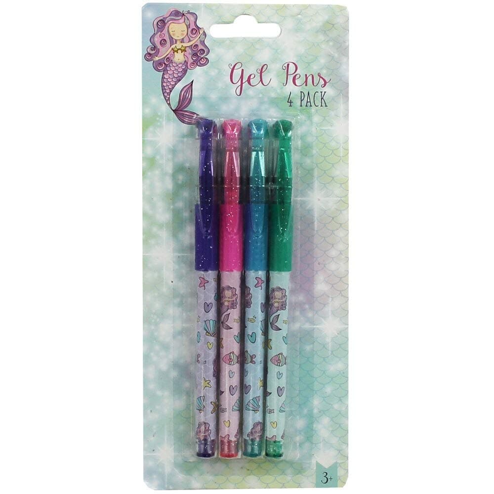 Scribblicious Mermaid Gel Pens - Pack of 4