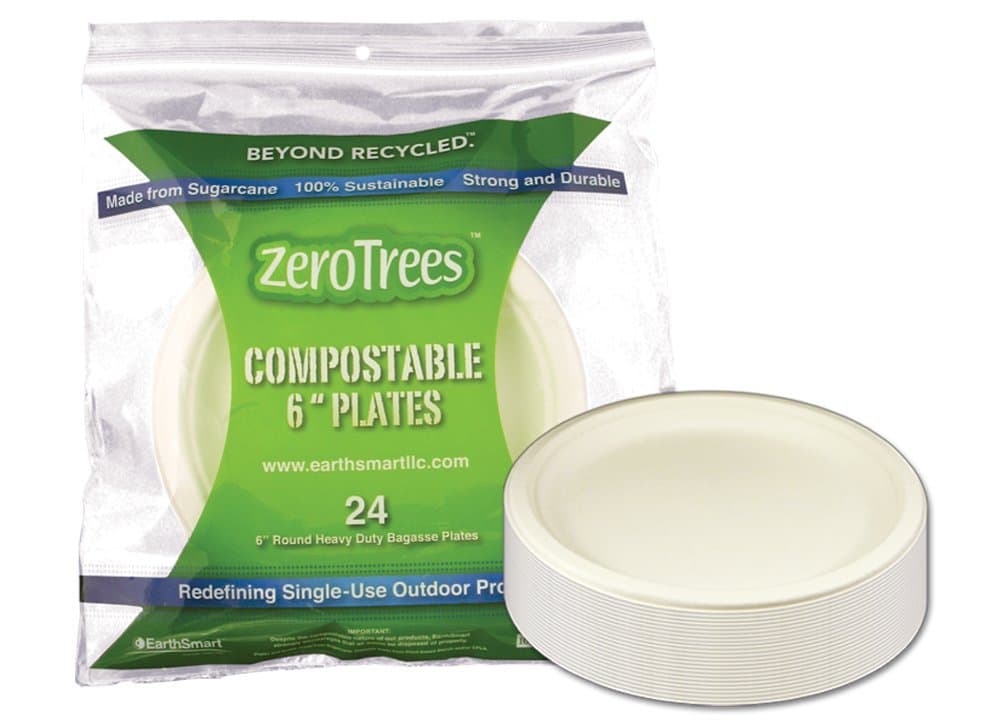 6-Inch Compostable Plate Kit (Pack of 24)