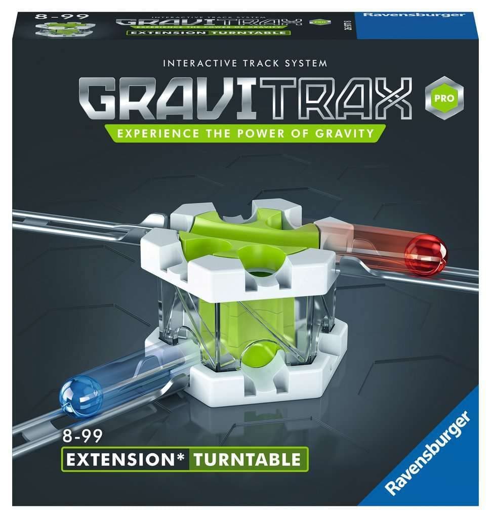Ravensburger GraviTrax PRO Turntable Accessory - Innovative Marble Run & STEM Toy | Encourages Creativity and Science Play | Compatible with All GraviTrax Systems | Ideal for Age 8 & Up