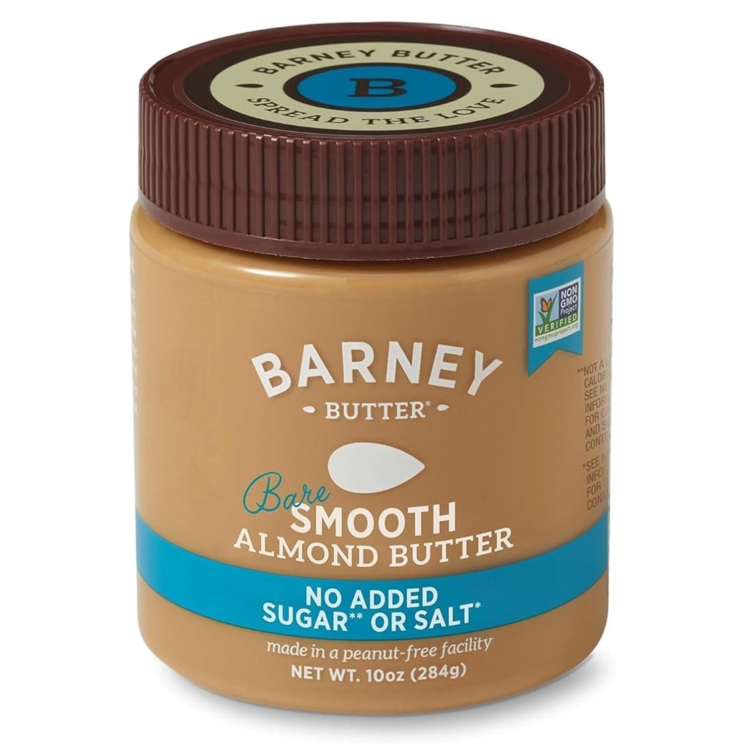 BARNEY Almond Butter Bare Smooth 10oz