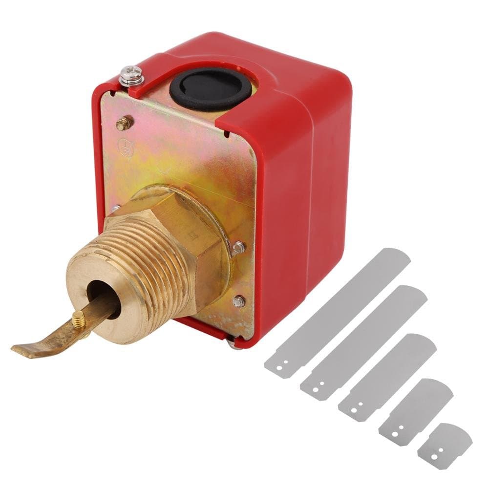 AC250V 10Bar Brass Water Pressure Control Switch With Paddle Control and NPT Thread Connection