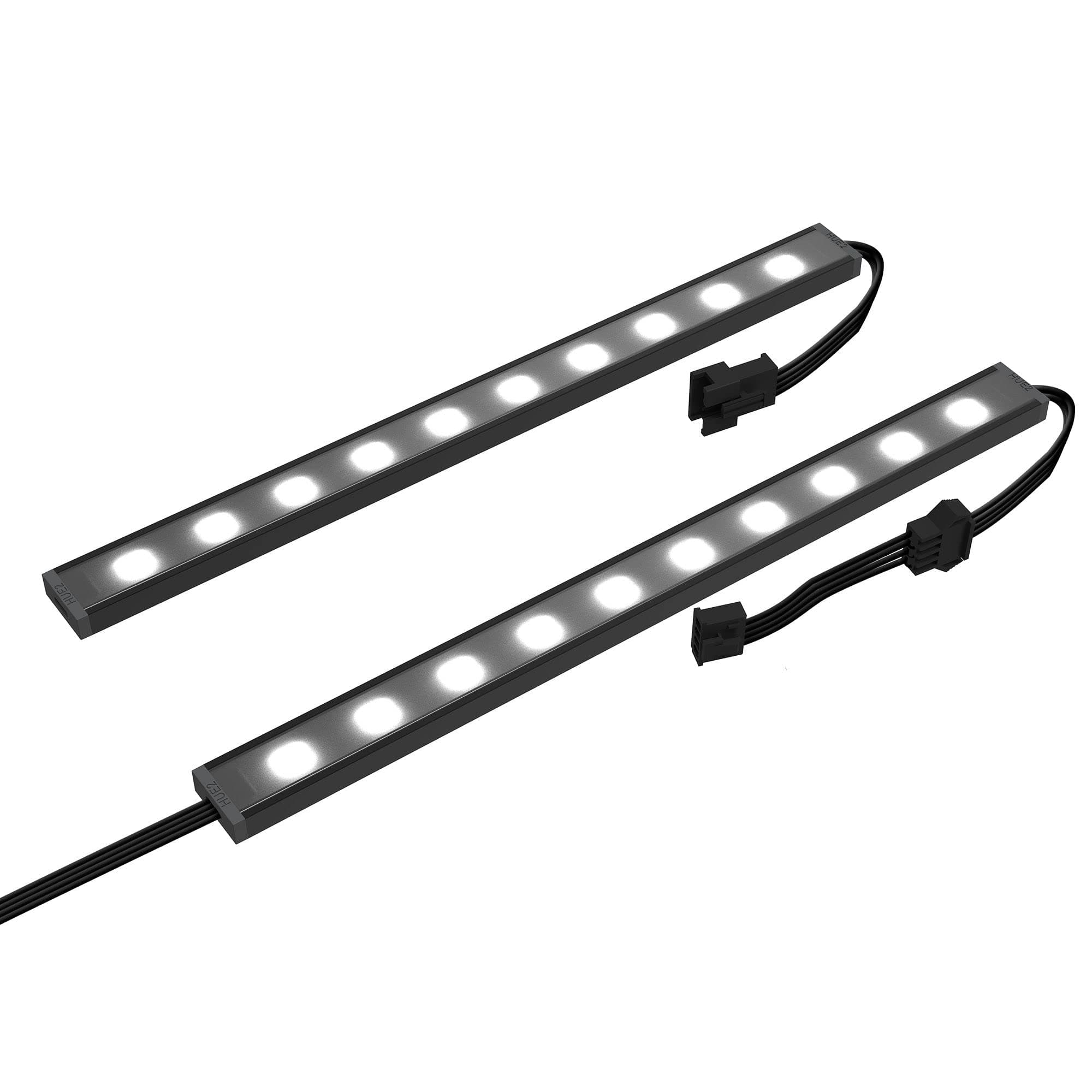 Underglow Accessory - Ah-2Ugkd-B1 - Two 200mm RGB Led Strips - 10 Leds Per Strip - Cam-Powered - Immersive Desktop Lighting System