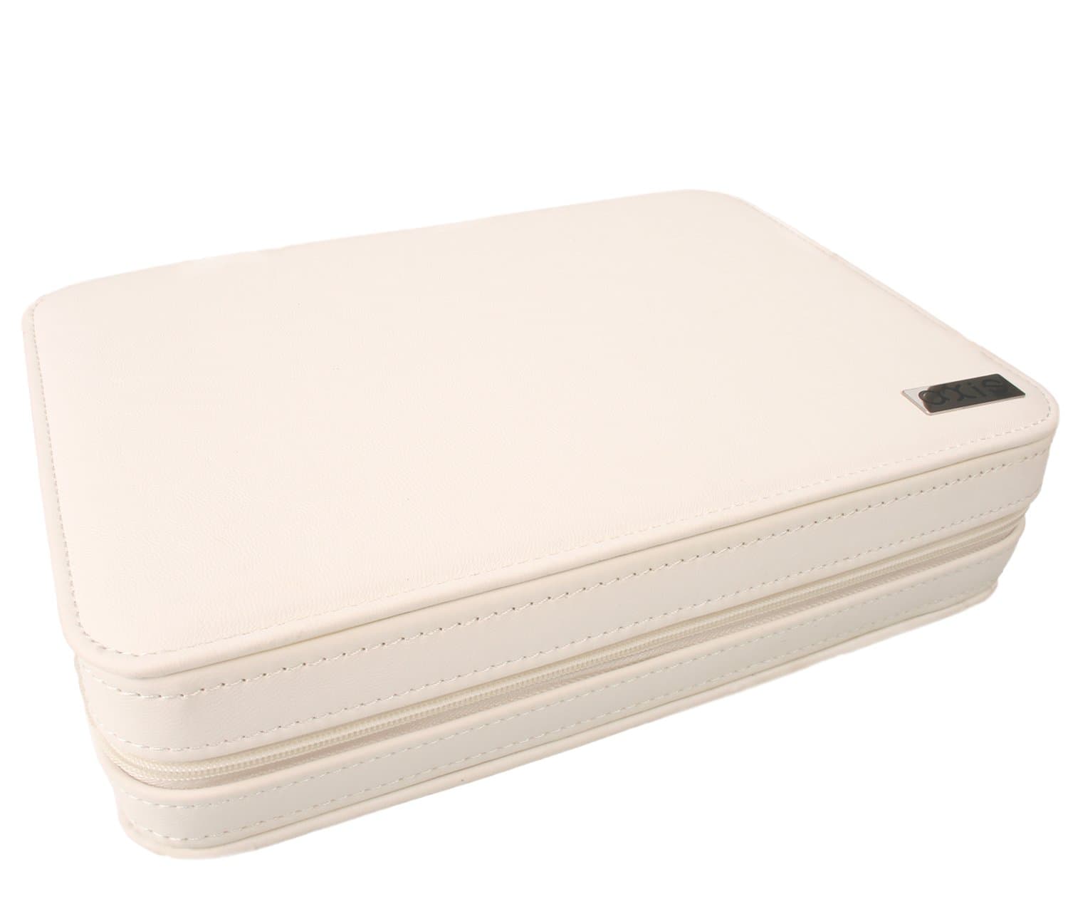 AXIS® White 8 Watch Luxury Travel Display Box Case