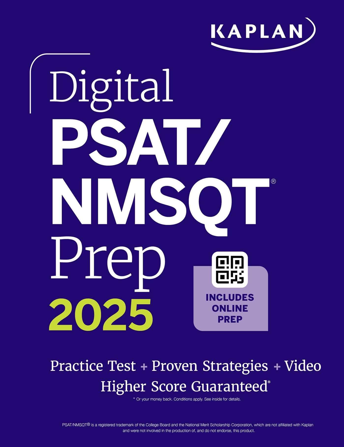PSAT/NMSQT Prep 2026: Includes a Full Length Practice Test + 100s of Practice Questions + 1 Year Access Online Quizzes and Video Instruction (Kaplan Test Prep)