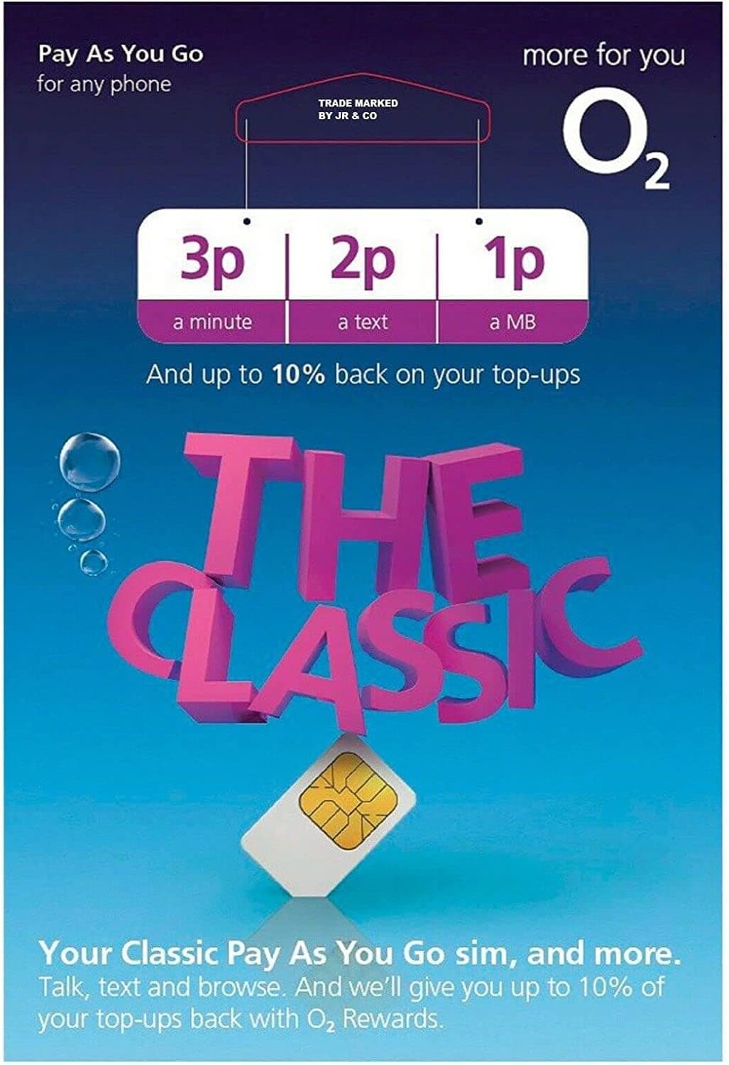 O2 Classic Pay as you go Classic PAYG