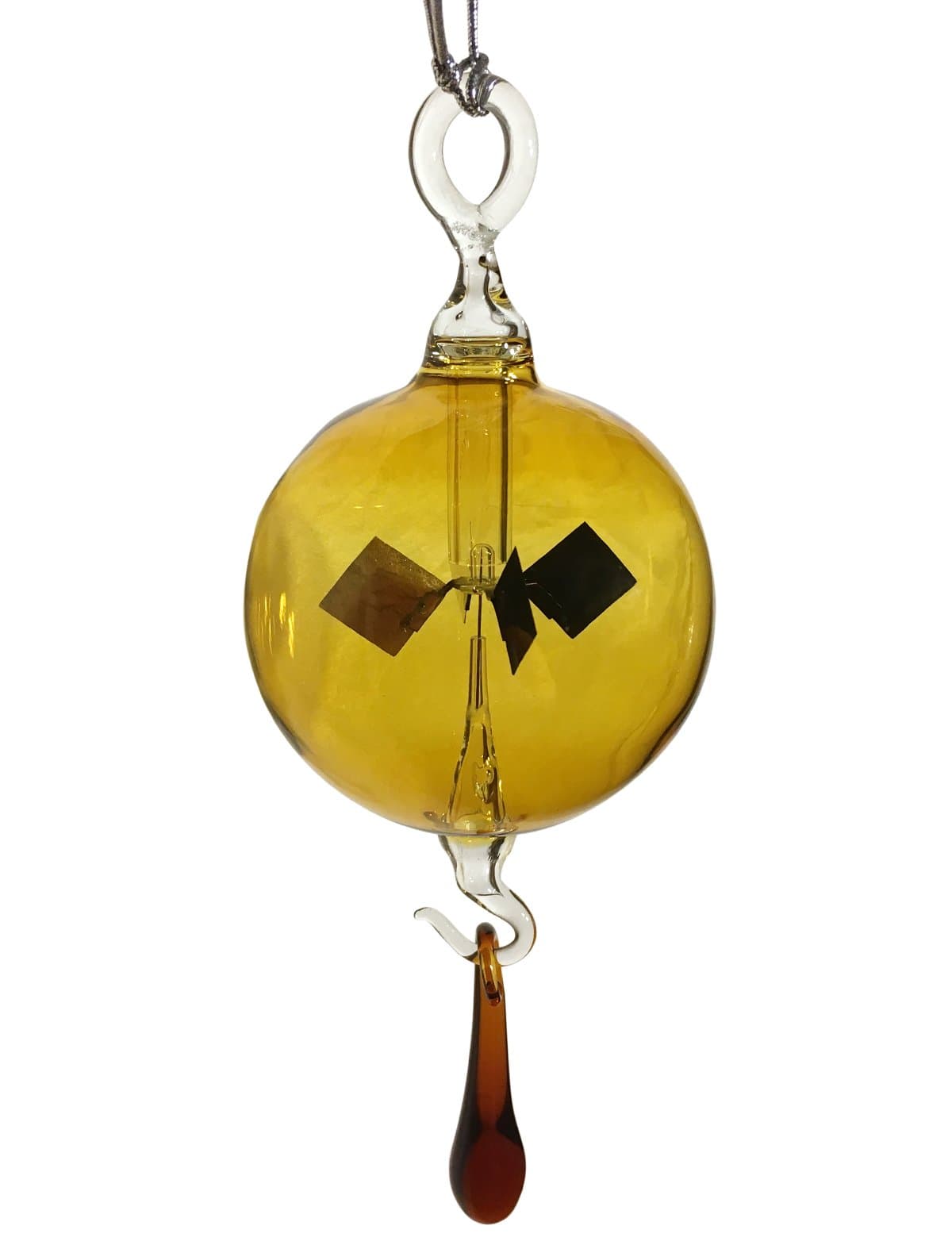 Hanging Solar Radiometer Ornament - Amber